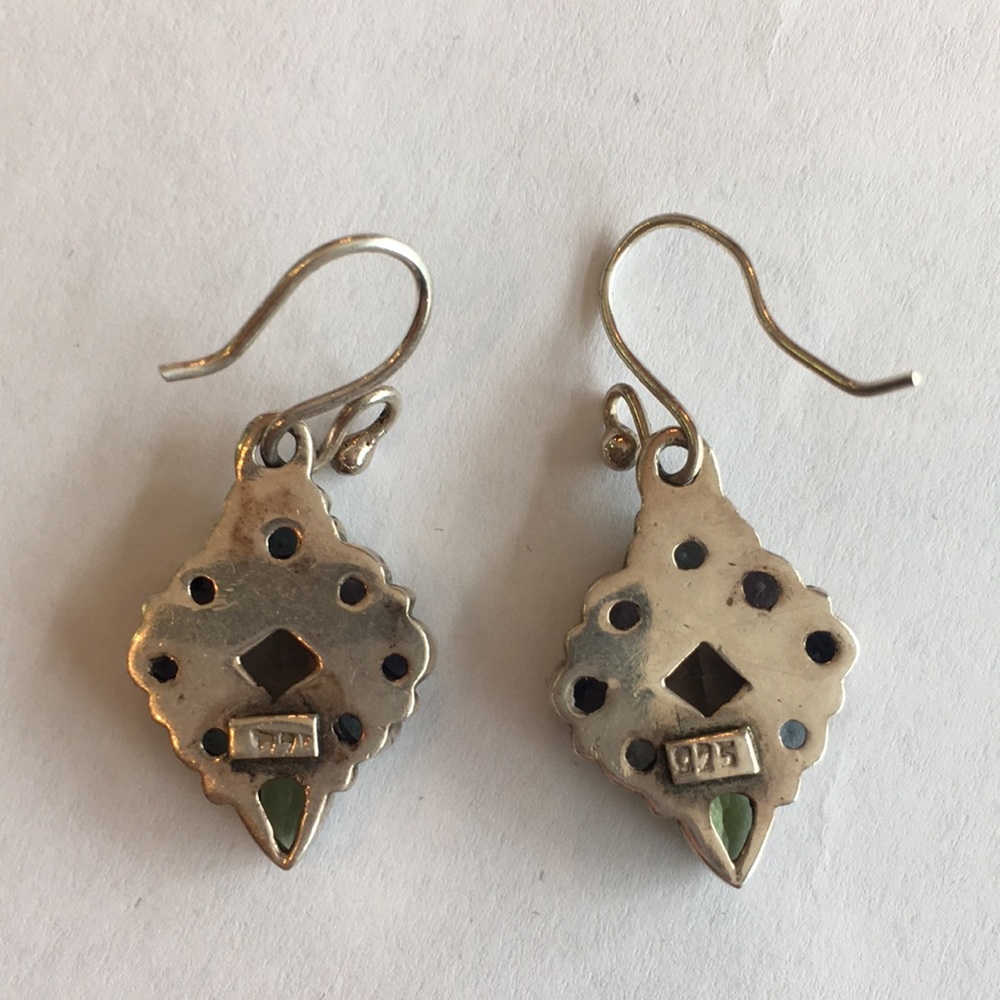 Sterling Silver Diamond-Shape * - image 3